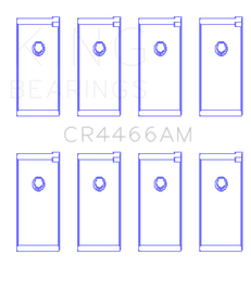 King Engine Bearings Mitsubishi 4D55T/4D56T/4G52 (Size +0.75mm) Connecting Rod Bearing Set