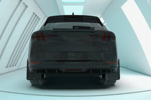 Load image into Gallery viewer, Rally Armor 21-26 Ford Mustang Mach-E/GT/Rally Black Mud Flap w/White Logo