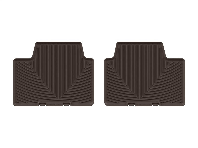 WeatherTech 19-26 BMW 3 Series 330i/21-26 BMW M3 Competition Rear All-Weather Floor Mats - Cocoa