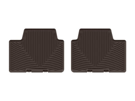 WeatherTech 19-26 BMW 3 Series 330i/21-26 BMW M3 Competition Rear All-Weather Floor Mats - Cocoa