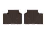 WeatherTech 19-26 BMW 3 Series 330i/21-26 BMW M3 Competition Rear All-Weather Floor Mats - Cocoa