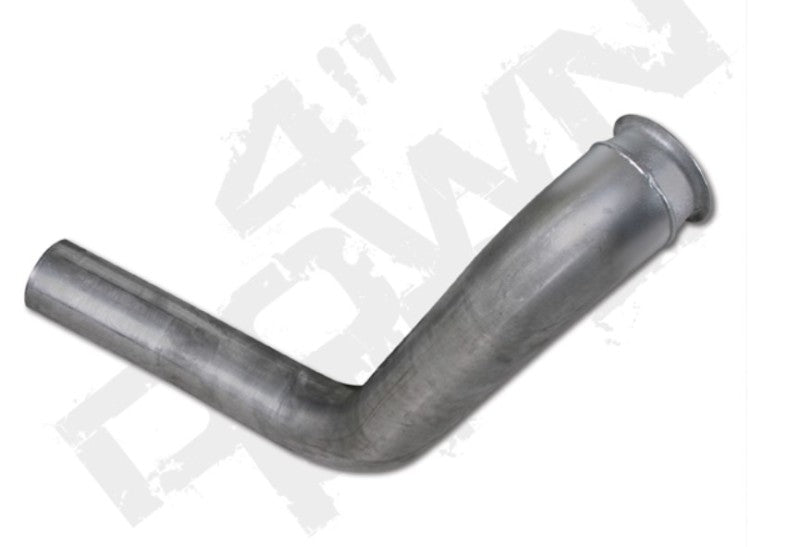 Diamond Eye Downpipe 4in TB SGL/DUAL AL FORD 7.3L F250/F350 CAB & CHASSIS F450 & F550 ROLLOVER 99-03