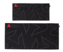 Load image into Gallery viewer, Akrapovic Towel Set - Black w/ Red Logo
