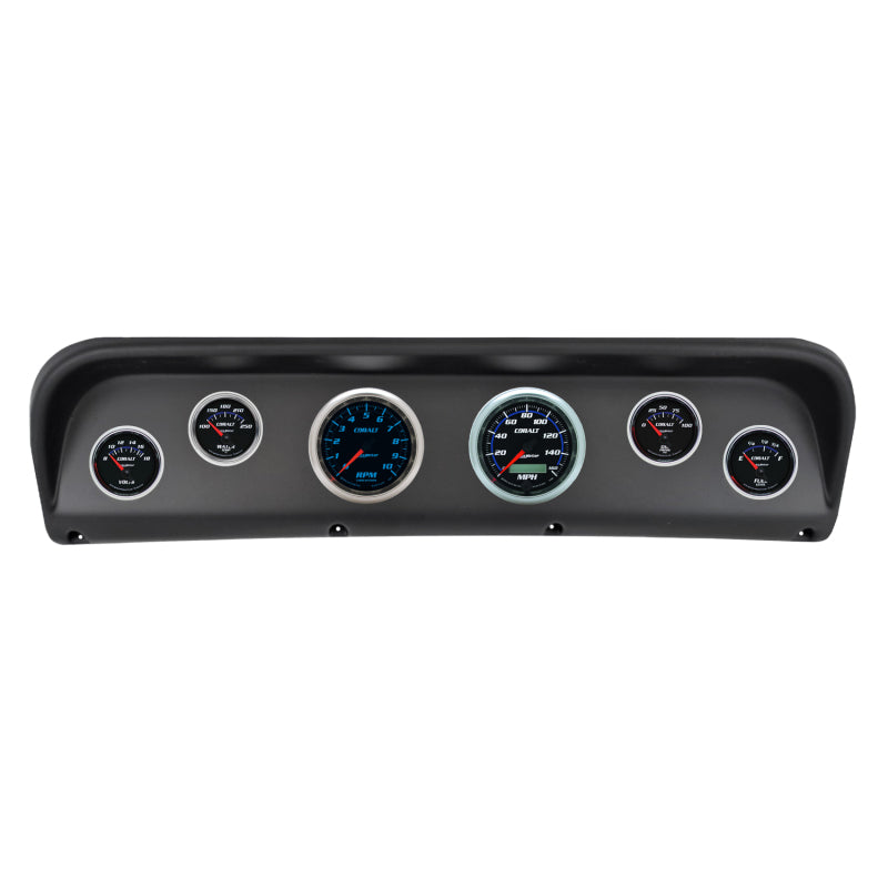 Autometer Cobalt Direct Fit Dash Kit 67-72 Ford F100 (2 x 3-3/8in. / 4 x 2-1/16in.)