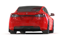 Load image into Gallery viewer, Rally Armor 21-25 Tesla Model S / S Plaid Black UR Mud Flap w/White Logo