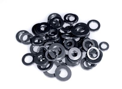 ARP 3/8 ID 0.675 OD Black Washers (2 pack)