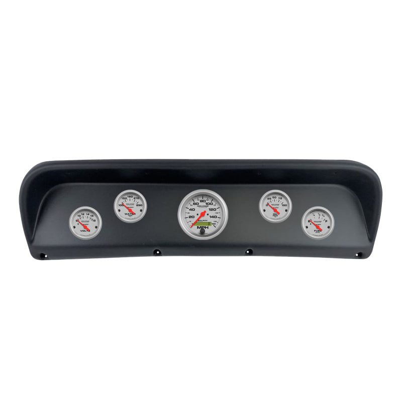 Autometer Ultra-Lite Direct Fit Dash Kit 67-72 Ford F100 (1 x 3-3/8in. / 4 x 2-1/16in.)