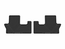 Load image into Gallery viewer, WeatherTech 24-26 Hyundai Santa Fe 2nd Row Rear All-Weather Floor Mats - Black