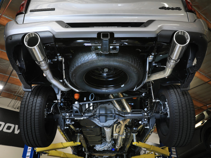 aFe Vulcan Series Cat-Back Exhaust System RAM 1500 2025 V6-3.0L (tt)- Polished Tips