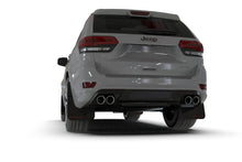Load image into Gallery viewer, Rally Armor 18-22 Jeep Grand Cherokee SRT Trackhawk Black UR Mud Flap - Metallic Black Logo