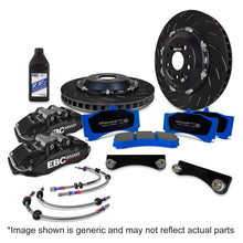 Load image into Gallery viewer, EBC Racing 2025+ Mini Cooper S/S JCW 2.0T Black Apollo-6 Calipers 355mm Rotors Front Big Brake Kit