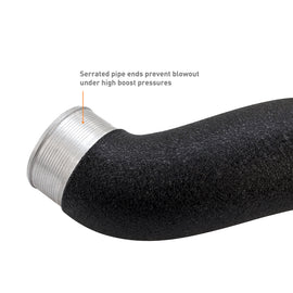 Mishimoto 2024+ Ford Mustang EcoBoost Charge Pipes -  Wrinkle Black