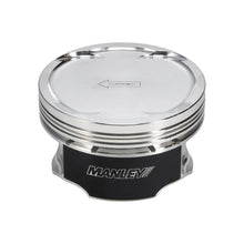 Load image into Gallery viewer, Manley 03-07 Nissan 350Z/Maxima/Altima 81.4mm Stroker 95.5mm Std Bore 8.5:1 Dish Piston Set w/ Rings