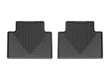 WeatherTech 21-26 Kia Seltos 2nd Row Rear All-Weather Floor Mats - Black