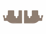 WeatherTech 19-26 Subaru Ascent 2nd Row Rear All-Weather Floor Mats - Tan