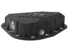 Load image into Gallery viewer, aFe POWER Pro Series Rear Diff Cover Black w/ Machined Fins Ford F-250/350 23-26 (Sterling 11.6)