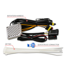 Load image into Gallery viewer, ANZO 05-11 Toyota Tacoma Full LED Projector Headlights White DRL/Init/SeqSig Black - Pair