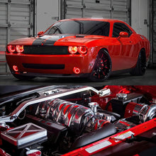 Load image into Gallery viewer, Oracle 08-14 Dodge Challenger LED Non Projector Headlight Halo Kit - Red