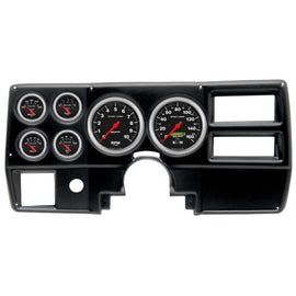 Autometer 84-87 Chevy/GMC Truck (5in x 2 - 2-1/16in x 4) 6-Gauge Direct Fit Dash Kit