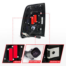 Load image into Gallery viewer, ANZO 19-24 RAM 2500/3500 Full LED Tail Lights SeqSig Black - Pair
