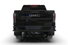 Load image into Gallery viewer, Rally Armor 20-26 GMC Sierra 2500/3500 HD Denali Black Mud Flap w/Metallic Black Logo