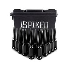 Load image into Gallery viewer, Mishimoto Steel Spiked Lug Nuts M12x1.5 20pc Set - Black