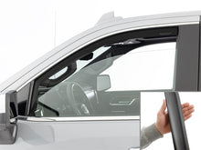 Load image into Gallery viewer, WeatherTech 19-26 Chevrolet Silverado Front Front Side Window Deflectors 2pc - Matte Blk