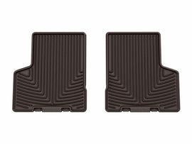 WeatherTech 15-23 Jeep Renegade 2nd Row Rear All-Weather Floor Mats - Cocoa