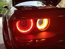 Load image into Gallery viewer, Oracle 15-23 Dodge Challenger LED Headlight Halo Kit - Red