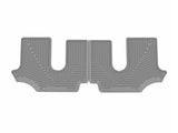 WeatherTech 18-26 Volkswagen Atlas-Bucket 2nd Row-3rd Row Rear All-Weather Floor Mats - Grey
