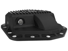 Load image into Gallery viewer, aFe POWER Pro Series Front Diff Cover Black w/ Machined Fins Ford F-250/350 23-26 (Dana M235)