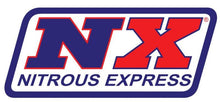 Load image into Gallery viewer, Nitrous Express 4AN 20in Stainless Braided Double SHO Hose (w/Black 3AN Ends - Both Ends)