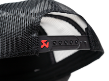 Load image into Gallery viewer, Akrapovic Logo Trucker Cap - Ash Grey / Black Mesh