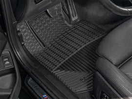 WeatherTech 19-26 BMW 3-Series 330i/22-26 BMW 4-Series 430i Front All-Weather Floor Mats - Black