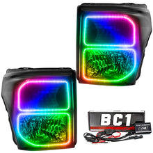 Load image into Gallery viewer, Oracle 11-16 Ford F250/350 LED HL - Black - ColorSHIFT w/ BC1 Controller