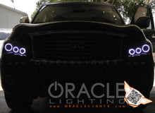 Load image into Gallery viewer, Oracle 11-13 Infiniti QX56 LED Headlight Halo Kit - Red