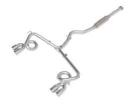 aFe Subaru WRX/STi 15-21 H4-2.0/2.5L Takeda 3in to 2-1/2in Stnlss Cat-Back Exhaust w/ Polished Tip