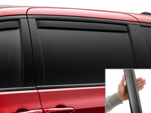 Load image into Gallery viewer, WeatherTech 17-26 Chrysler Pacifica Rear Rear Side Window Deflectors - Matte Blk