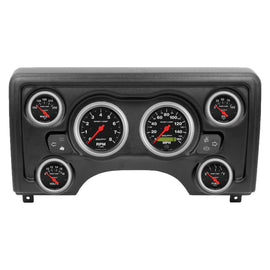 Autometer Sport-Comp Direct Fit Dash Kit 97-06 Jeep TJ (2 x 3-3/8in. / 4 x 2-1/16in.)