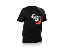 Load image into Gallery viewer, Akrapovic Lifestyle T-shirt Mesh Mens Black - Medium