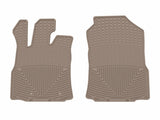 WeatherTech 19-26 Subaru Ascent 1st Row Front All-Weather Floor Mats - Tan