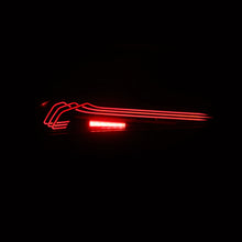 Load image into Gallery viewer, AlphaRex 20-24 Toyota Supra LUXX-Series Laser Style LED Tail Lights Black-Red