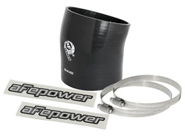 aFe Magnum FORCE Intake Coupling Kit (4-1/4 IN ID to 3-7/8 IN ID x 17 Deg.) Elbow Coupler - Black