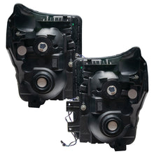 Load image into Gallery viewer, Oracle 11-16 Ford F250/350 LED HL - Black - ColorSHIFT w/ BC1 Controller
