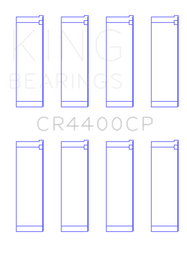 King Engine Bearings Honda 2006+ R16A/ R18A (Size 1.0) Coated Connecting Rod Bearing Set