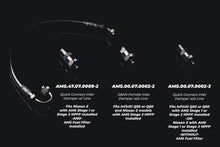 Load image into Gallery viewer, AMS Performance 5/16 Quick Connect to -6AN Inline Fuel Pulsation Damper