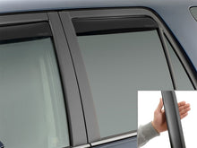 Load image into Gallery viewer, WeatherTech 10-24 Toyota 4Runner Rear Rear Side Window Deflectors - Matte Blk