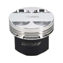 Load image into Gallery viewer, Manley Mitsubishi 4G63T 86.5mm (+1.5mm) -2cc Dome Extreme Duty Platinum Series Pistons w/ Rings