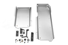 Load image into Gallery viewer, Rugged Ridge 18-23 Jeep Wrangler JLU 4dr Alum. Skid Plate for Gas Tank/Exhaust - Tex. Blk