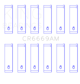 King Engine Bearings Toyota 3Vze 2958Cc (Standard Size) Connecting Rod Bearing Set